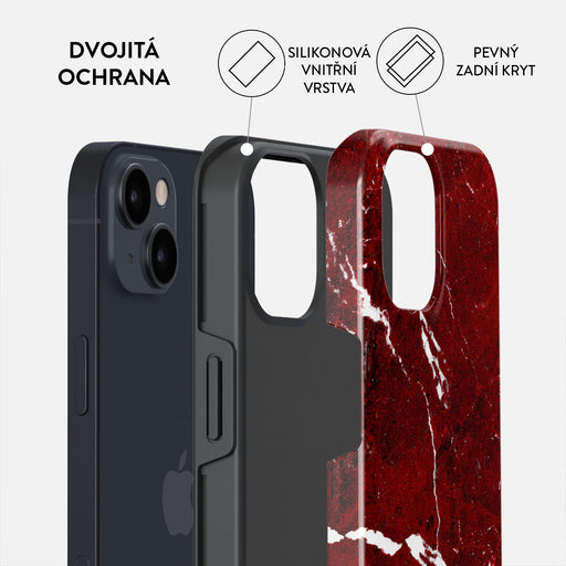 Iconic Red Ruby - iPhone 13 Mini Kryt 6