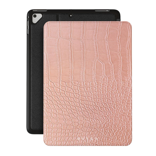 Pink Croco - iPad 9.7 (6th/5th Gen) Pouzdro 1
