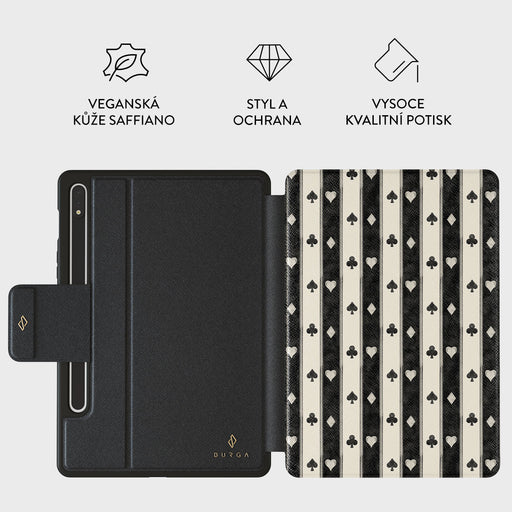 Queen's Court - Samsung Galaxy Tab S8/S7 Pouzdro 2