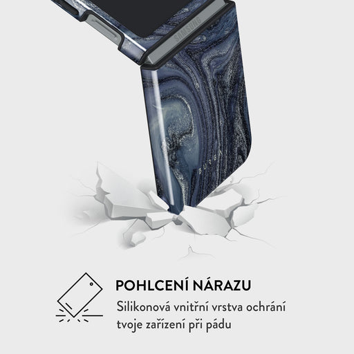 Navy Trench - Samsung Galaxy Z Flip 6 Kryt 4