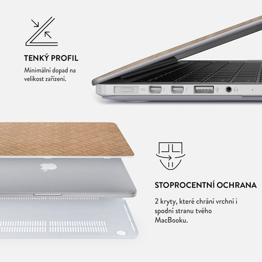 Simply Cream - Macbook Pevný Kryt na MacBook 18