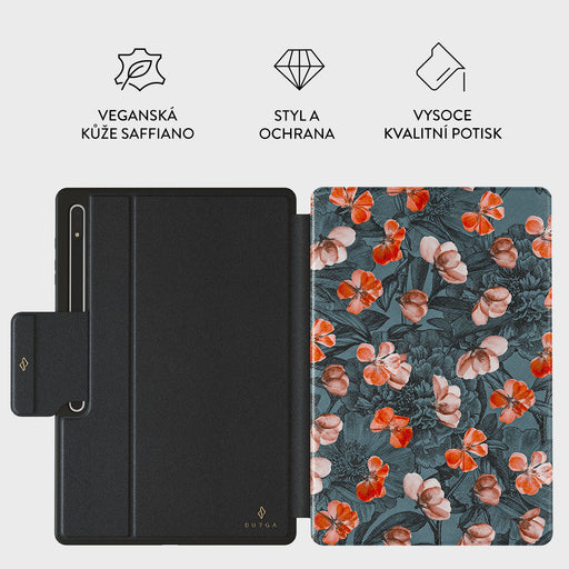 No Rain No Flowers - Samsung Galaxy Tab S9 Ultra Pouzdro 2