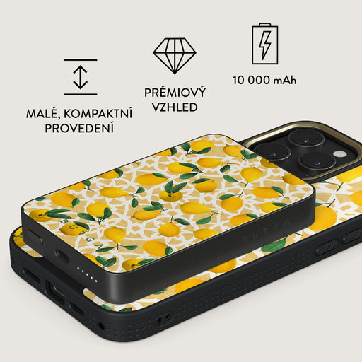 Lemon Juice - Magnetická powerbanka 12