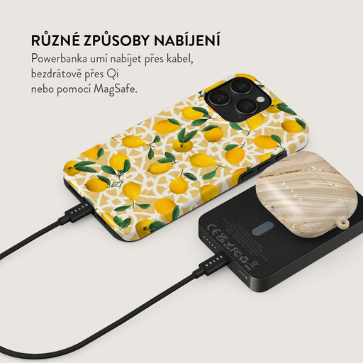 Lemon Juice - Magnetická powerbanka 14