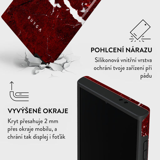 Iconic Red Ruby - Samsung Galaxy S24 Ultra Kryt 4
