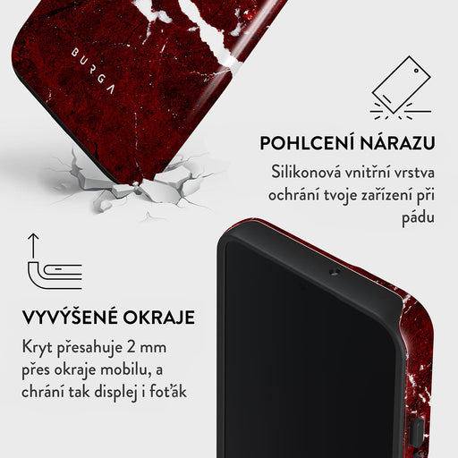 Iconic Red Ruby - Samsung Galaxy S22 Plus Kryt 8