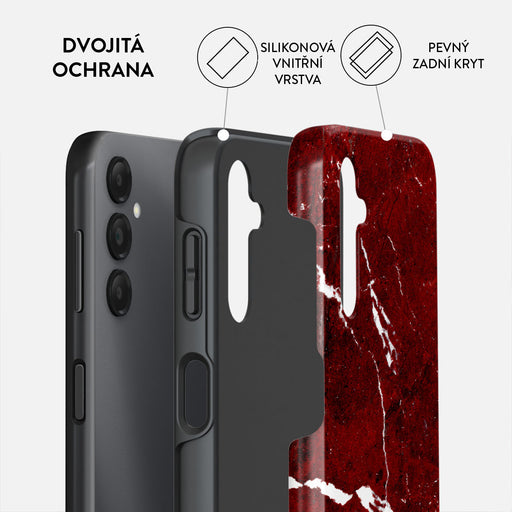 Iconic Red Ruby - Samsung Galaxy A25 Kryt 2
