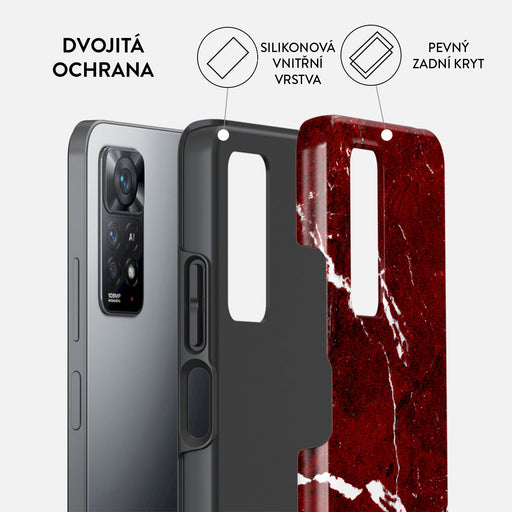 Iconic Red Ruby - Xiaomi Redmi Note 11 Pro+ Kryt 2