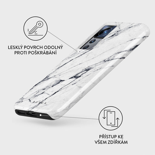 Satin White - Xiaomi 12T Pro Kryt 3