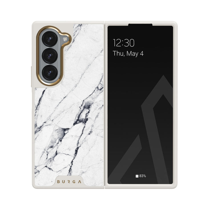 Satin White - Samsung Galaxy Z Fold 6 Kryt