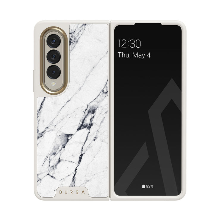 Satin White - Samsung Galaxy Z Fold 4 Kryt
