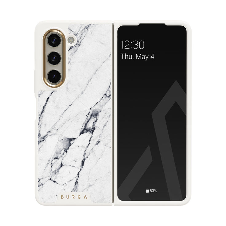 Satin White - Samsung Galaxy Z Fold 5 Kryt