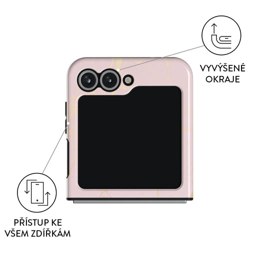 Peachy Gold - Samsung Galaxy Z Flip 6 Kryt 3