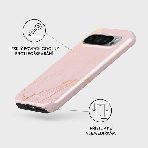 Peachy Gold - Google Pixel 9 Pro Kryt 3