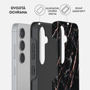 Rose Gold Marble - Samsung Galaxy S24 FE Kryt 2