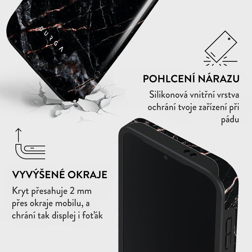 Rose Gold Marble - Samsung Galaxy S24 FE Kryt 4