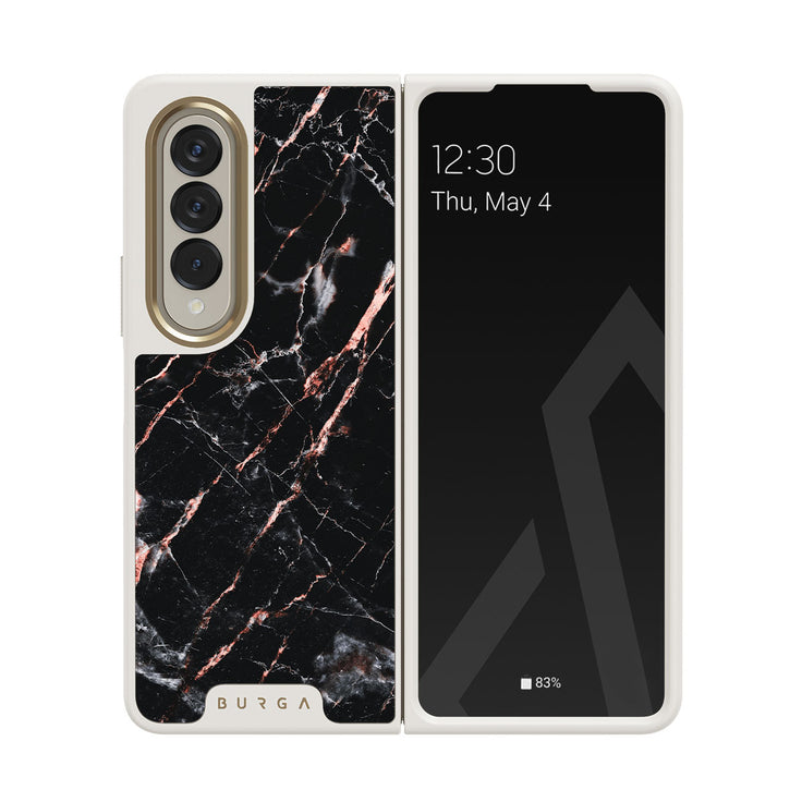 Rose Gold Marble - Samsung Galaxy Z Fold 4 Kryt