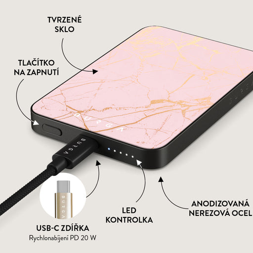 Peachy Gold - Magnetická powerbanka 5