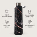 Rose Gold Marble - Láhev na vodu 3