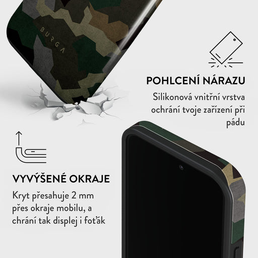 Tropical Green Camo - iPhone 13 Pro Kryt 8