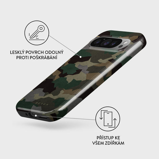 Tropical Green Camo - Google Pixel 9 Pro Kryt 3