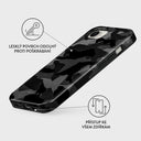 Night Black Camo - iPhone 16e Kryt 3