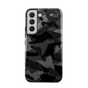 Night Black Camouflage - Samsung Galaxy S22 Plus Kryt 5