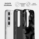 Night Black Camouflage - Samsung Galaxy S22 Plus Kryt 6