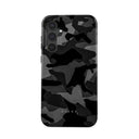 Night Black Camouflage - Samsung Galaxy S23 FE Kryt