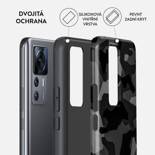 Night Black Camo - Xiaomi 12T Kryt 2