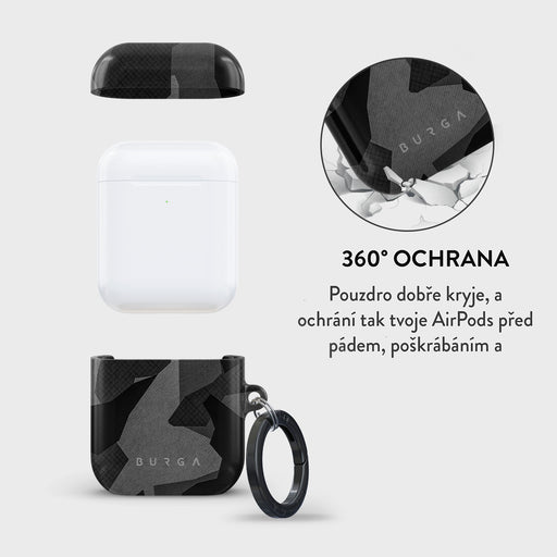 Night Black Camo - AirPods Pouzdro 2