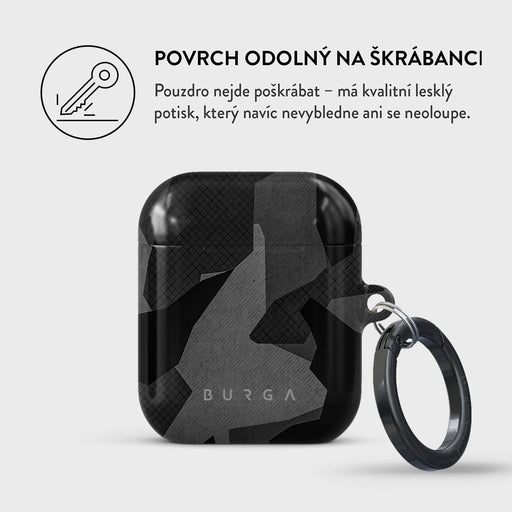 Night Black Camo - AirPods Pouzdro 4
