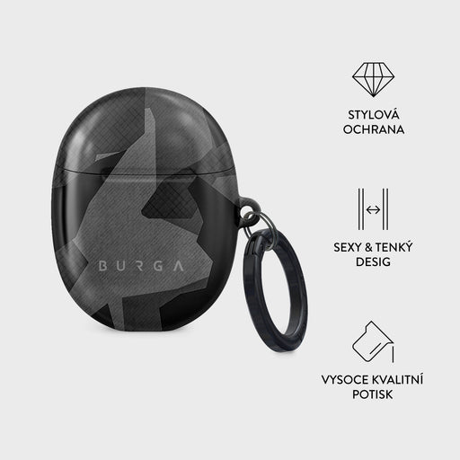 Night Black Camo - Google Pixel Buds Pro Pouzdro 4