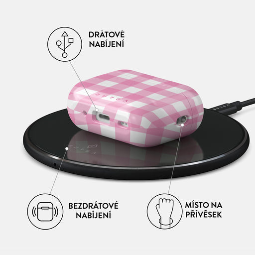 Think Pink - AirPods Pro 2 Pouzdro 3