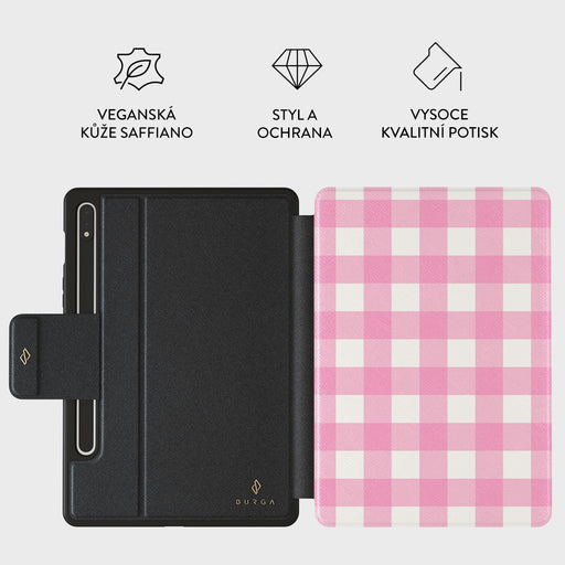 Think Pink - Samsung Galaxy Tab S9+ Pouzdro 2