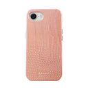 Pink Croco - iPhone 16e Kryt
