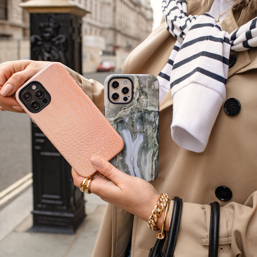 Pink Croco - Samsung Galaxy A55 Kryt 10