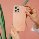 Pink Croco - Samsung Galaxy A55 Kryt 5