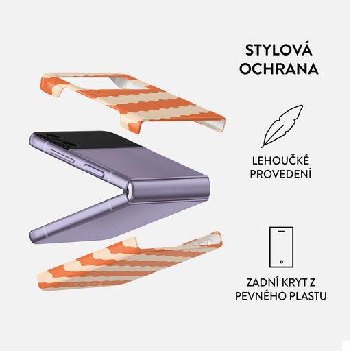 Papaya - Samsung Galaxy Z Flip 4 Kryt 2