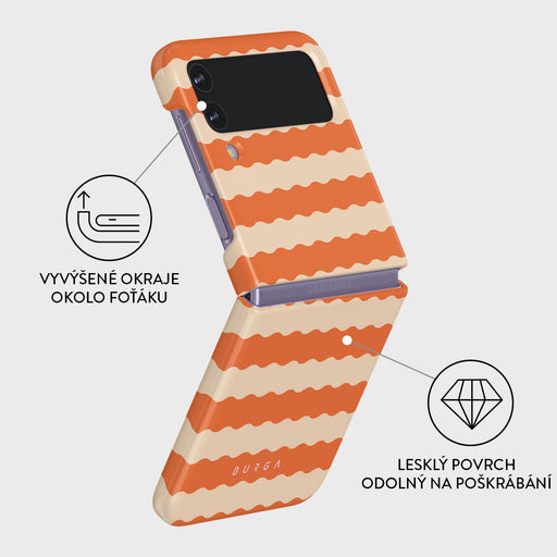 Papaya - Samsung Galaxy Z Flip 4 Kryt 3
