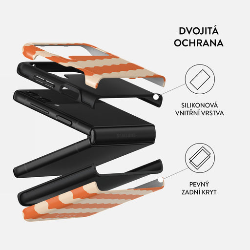 Papaya - Samsung Galaxy Z Flip 3 Kryt 2
