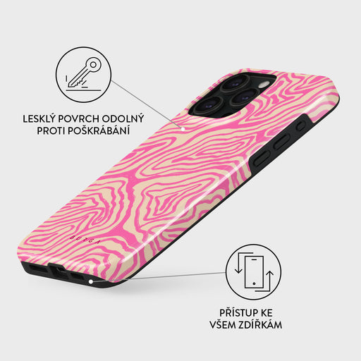 Pink Shores - iPhone 15 Pro Kryt 3