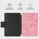Pink Shores - Samsung Galaxy Tab S8+/S7+/S7 FE Pouzdro 2
