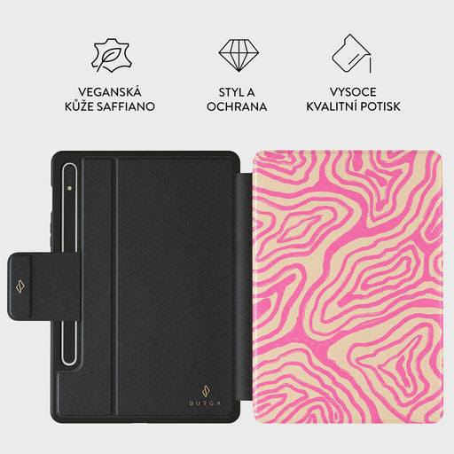 Pink Shores - Samsung Galaxy Tab S8+/S7+/S7 FE Pouzdro 2