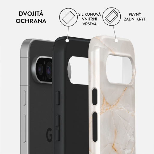 Vanilla Sand - Google Pixel 9 Kryt 2