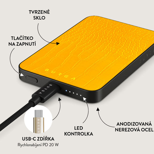Canary Yellow - Magnetická powerbanka 5