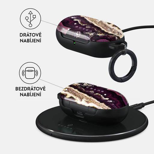 Purple Skies - Samsung Galaxy Buds Pouzdro 3