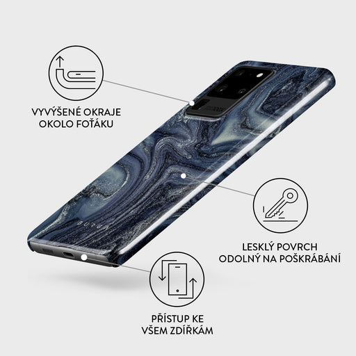 Navy Trench - Samsung Galaxy S20 Ultra 4G / 5G Kryt 3