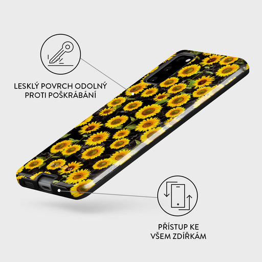 Sunflower Glimmer - Samsung Galaxy S20 FE 4G / 5G Kryt 7