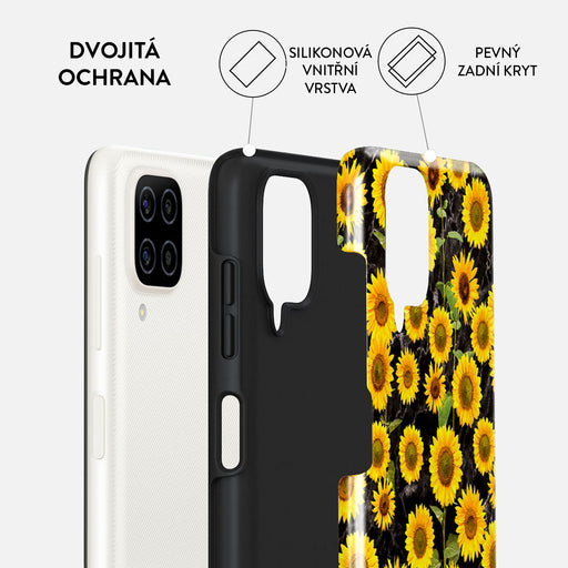 Sunflower Glimmer - Samsung Galaxy A12 4G Kryt 2